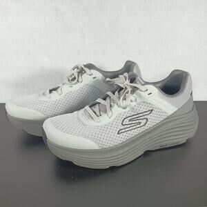 Skechers Max Cushioning Endeavour Shoes Mens Size 11.5 Gray Goga Mat Running